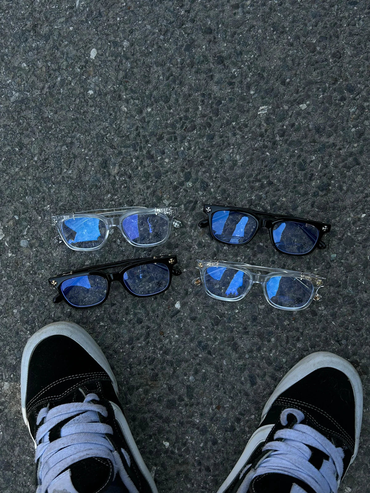 Luxi Chrome Glasses™️ - Black & Gold