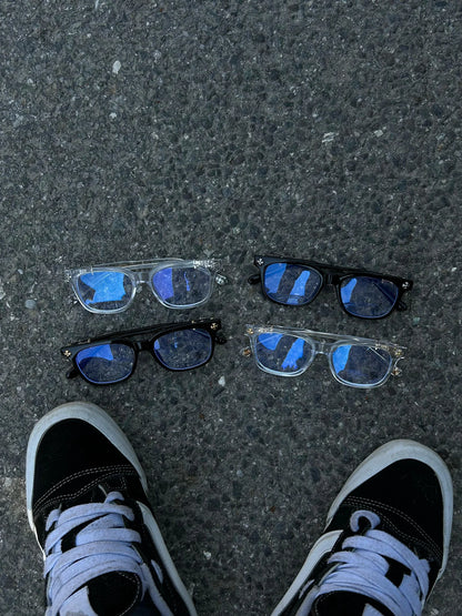 Luxi Chrome Glasses™️ - Black & Gold
